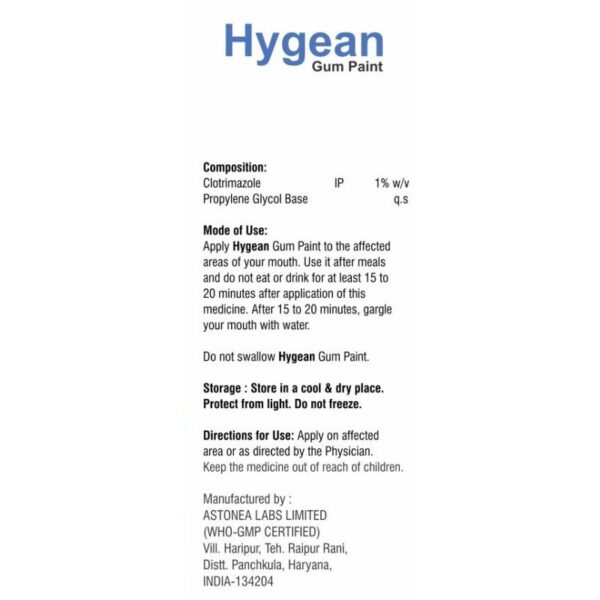Hygean -Gum Paint 15 ml - Image 2